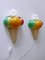 Vintage Ice Cream Cone Sconce / Wall Lamp, Germany, 1980s, Image 9