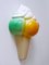 Vintage Ice Cream Cone Sconce / Wall Lamp, Germany, 1980s, Image 17