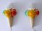 Vintage Ice Cream Cone Sconce / Wall Lamp, Germany, 1980s, Image 3