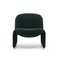 Alky Chair in Dark Green Bouclé by Giancarlo Piretti for Artifort, 1980s 1