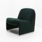 Alky Chair in Dark Green Bouclé by Giancarlo Piretti for Artifort, 1980s 4