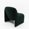 Alky Chair in Dark Green Bouclé by Giancarlo Piretti for Artifort, 1980s 7