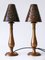 Mid-Century Modern Brass Side Table Lamps by Lambert, Germany, 1970s, Set of 2 1