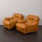 Sillones de cuero coñac de Busnelli, años 70. Juego de 2, Imagen 10