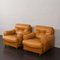 Sillones de cuero coñac de Busnelli, años 70. Juego de 2, Imagen 15