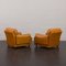 Sillones de cuero coñac de Busnelli, años 70. Juego de 2, Imagen 7
