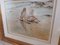 Gordon King, Strand, Großes Aquarell, Gerahmt 2