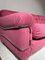 Pink Corduroy Sofa attributed to Piazzesi, 1970s 6