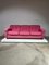 Pink Corduroy Sofa attributed to Piazzesi, 1970s 5