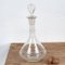Vintage Likörflasche aus Klarglas, 1920 1