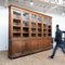 Libreria grande vintage in legno, 1930, Immagine 5