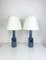 Tall Danish Stoneware Ceramic Lamps by Einar Johansen for Søholm, 1960s, Set of 2 13