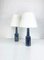 Tall Danish Stoneware Ceramic Lamps by Einar Johansen for Søholm, 1960s, Set of 2 1
