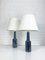 Tall Danish Stoneware Ceramic Lamps by Einar Johansen for Søholm, 1960s, Set of 2 4