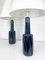Tall Danish Stoneware Ceramic Lamps by Einar Johansen for Søholm, 1960s, Set of 2 5