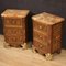 Refined Boulle Style Bedside Tables, 1960, Set of 2 10
