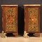 Refined Boulle Style Bedside Tables, 1960, Set of 2 8