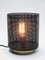 Table Lamp in Steel Grid with Brass Collar from Gunter Lambert 1