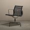 EA108 Aluminum Dining Chair in Charcoal Netweave Mesh by Charles & Ray Eames for Vitra, 2007, Image 3