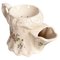 Taza de barbero Mid-Century de cerámica blanca de Staffordshire, Inglaterra, década de 1900, Imagen 1