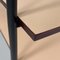 Mid-Century Italian Pink Laminate, Black Metal and Wood Double-Shelf Table, 1960 9