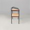 Mid-Century Italian Pink Laminate, Black Metal and Wood Double-Shelf Table, 1960 5