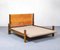 Double Bed in Wood and Leather attributed to Carlo Scarpa for for Simon Gavina, Italy, 1975 2