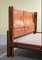 Double Bed in Wood and Leather attributed to Carlo Scarpa for for Simon Gavina, Italy, 1975 4