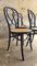 Art Nouveau Chairs in Bent Wood by Michael Thonet, 1890s, Set of 4 3