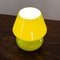 Vintage Italian Green Mushroom Lamp in Murano Glass, Image 9