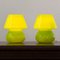 Vintage Italian Green Mushroom Lamp in Murano Glass, Image 12