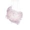 Pink Resin Chandelier by Jacopo Foggini 1