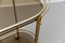 Italian Brass & Smoked Glass Serving Bar Cart, 1950s, Image 11