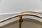 Italian Brass & Smoked Glass Serving Bar Cart, 1950s, Image 9