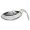 Large Modernist Silver Plated Decorative Bowl by Cleto Munari, Italy, 1970s 1