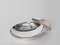 Large Modernist Silver Plated Decorative Bowl by Cleto Munari, Italy, 1970s 6