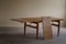 Mesa de comedor rectangular de roble de Henning Kjærnulf, años 60, Imagen 4