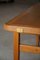 Mesa de comedor rectangular de roble de Henning Kjærnulf, años 60, Imagen 16