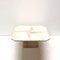 Vintage Square Travertine Coffee Table, 1980s 4