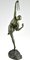 Pierre Le Faguays, Diana Art Déco con lazo, 1925, Bronce, Imagen 5