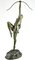 Pierre Le Faguays, Diana Art Déco con lazo, 1925, Bronce, Imagen 6