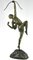 Pierre Le Faguays, Diana Art Déco con lazo, 1925, Bronce, Imagen 8