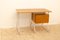 Modernistischer Tschechoslowakischer Schreibtisch aus Chrom & Holz, Europa, 1950er 3