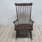 Mid-Century Scandinavian Wooden Rocking Chair 1