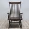 Mid-Century Scandinavian Wooden Rocking Chair, Image 8