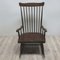 Mid-Century Scandinavian Wooden Rocking Chair, Image 6