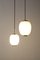 Lampada piccola Kina in vetro opalino e ottone di Bent Karlby per Lyfa, anni '60, Immagine 8