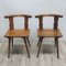 Chaises Antiques en Bois, Set de 2 2