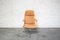 Mid-Century FK-86 Cognac Sand Leather Office Chair by Preben Fabricius & Jørgen Kastholm for Kill International 2