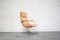 Mid-Century FK-86 Cognac Sand Leather Office Chair by Preben Fabricius & Jørgen Kastholm for Kill International 1